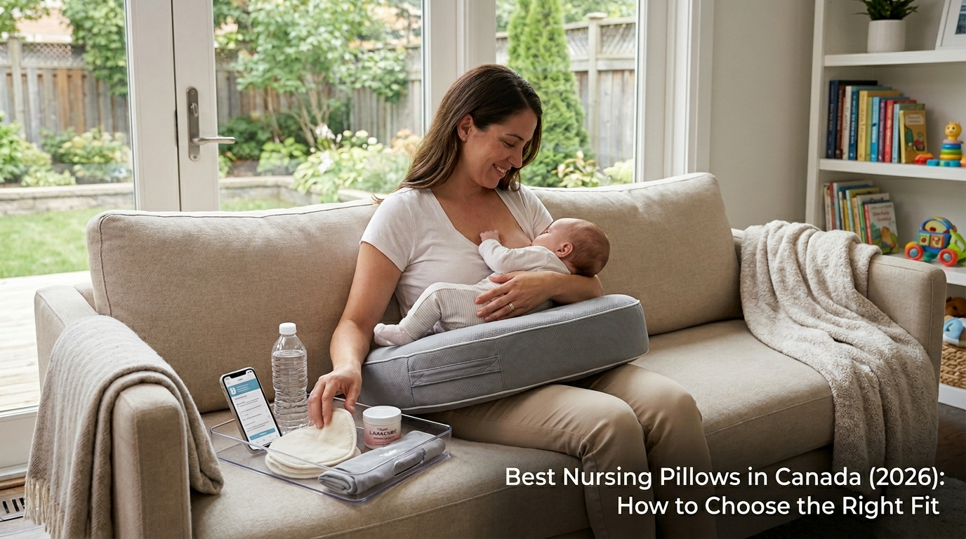 Best Nursing Pillows in Canada (2026): How to Choose the Right Fit