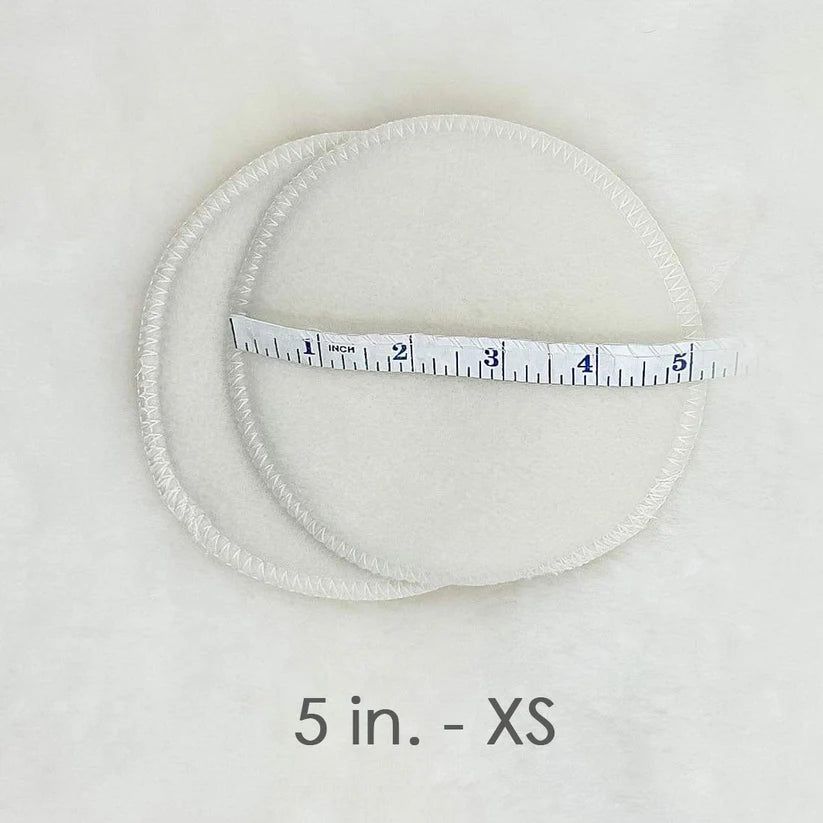 LANACare Organic Merino Wool Nursing Pads, Style Softline - Interwoven Wool