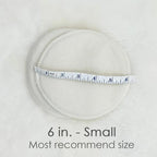 LANACare Organic Merino Wool Nursing Pads, Style Softline - Interwoven Wool