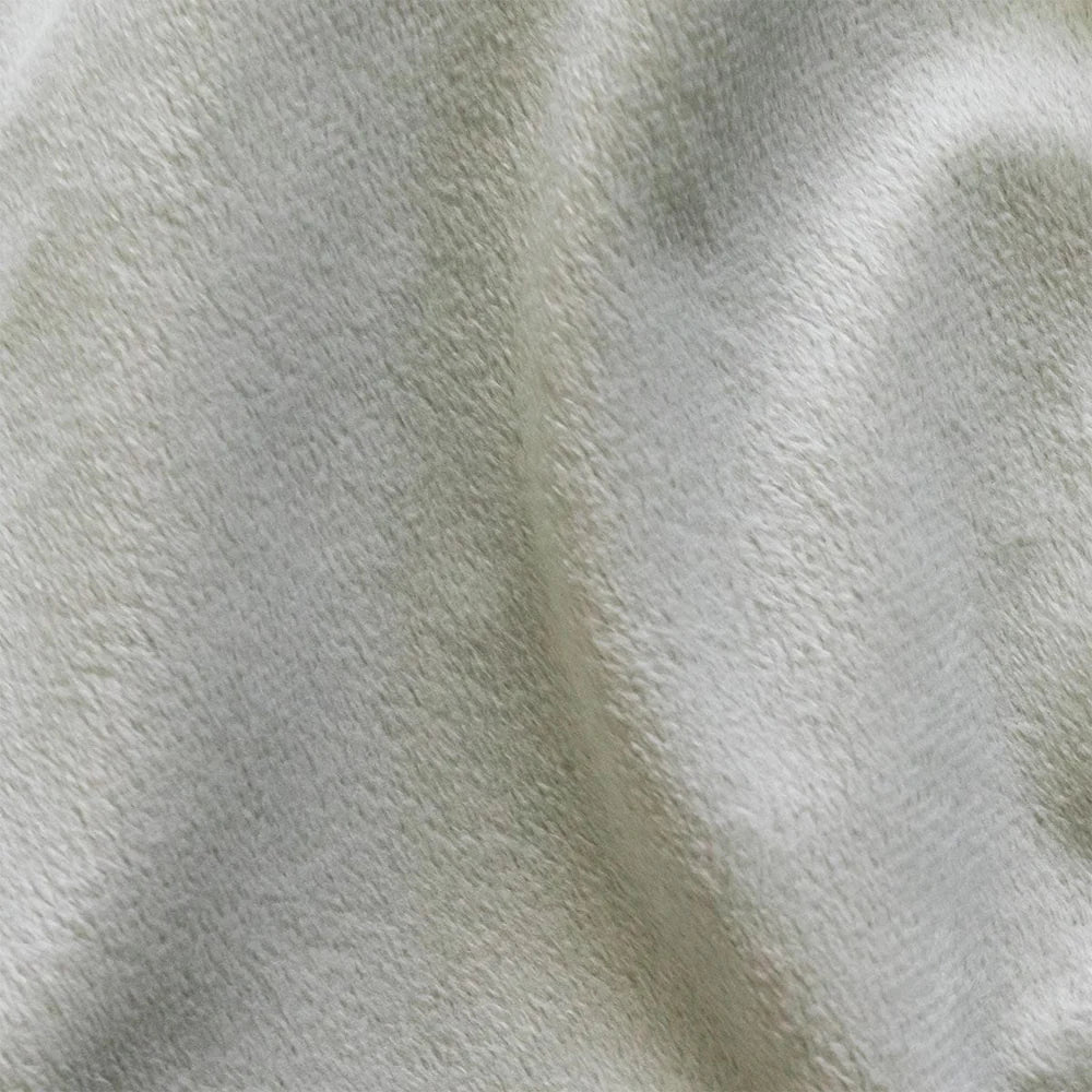 Close-up of light gray fabric texture